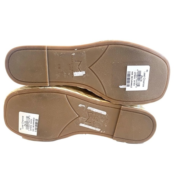NWT — Marc Fisher Aliya Tan Espadrille Wedges, Summer or Office Casual Size 11 - Picture 9 of 11